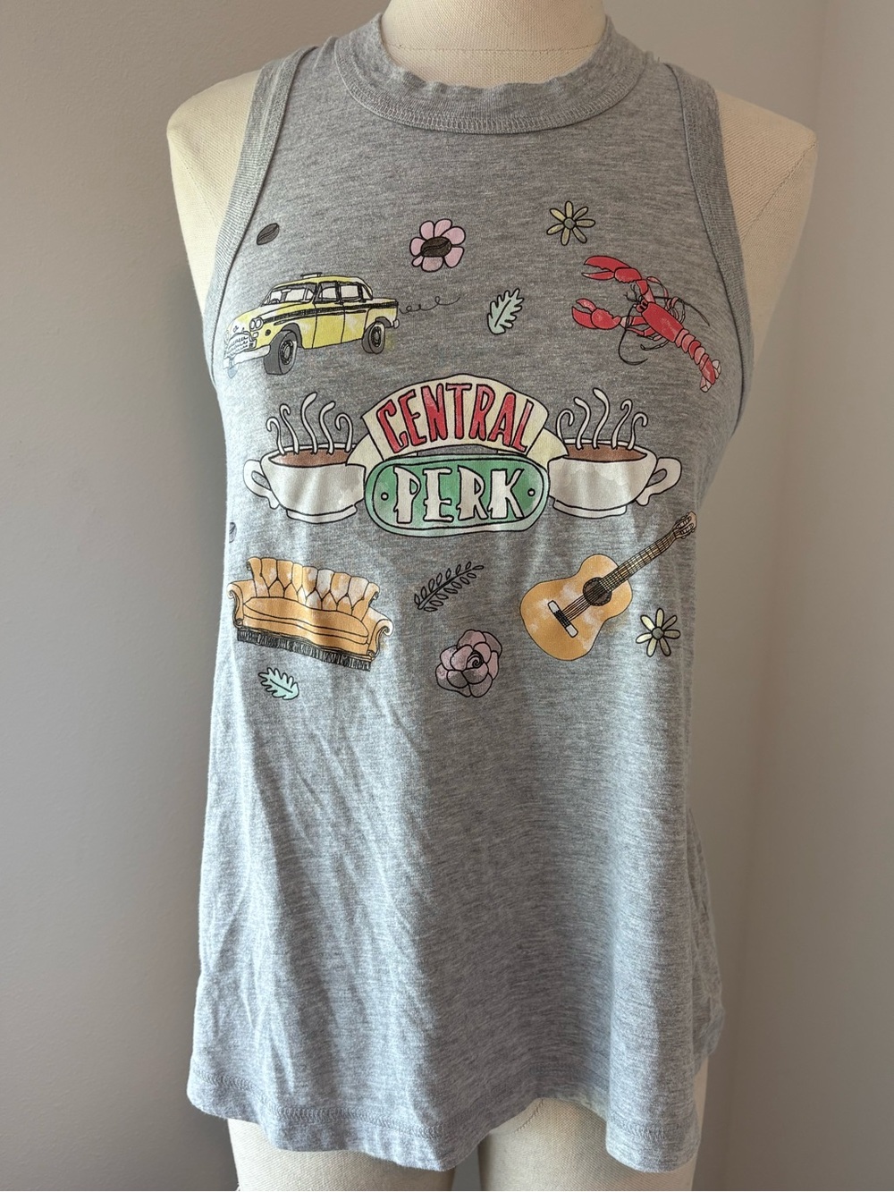 Friends Theme Tank top Women’s Small
